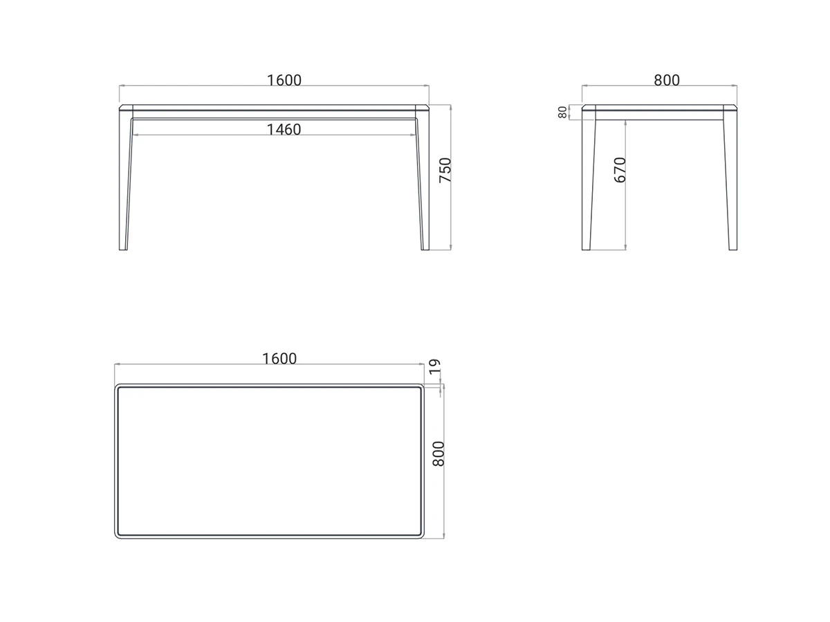 Обеденный стол CRYSTAL CRT025 927528  - фото 9