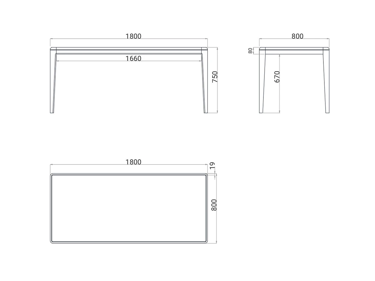 Обеденный стол CRYSTAL CRT029 927544  - фото 9