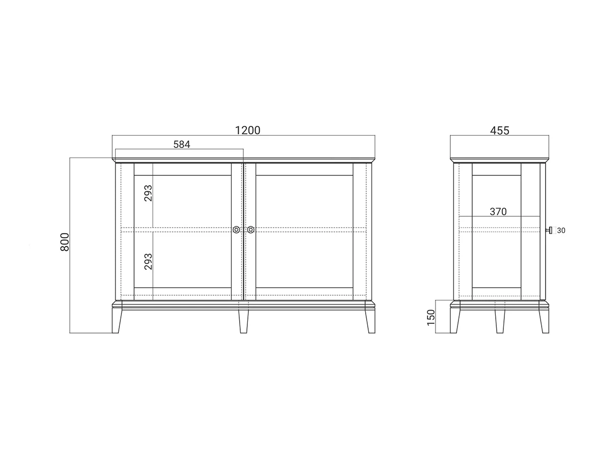 Низкая витрина CR160 927553  - фото 9