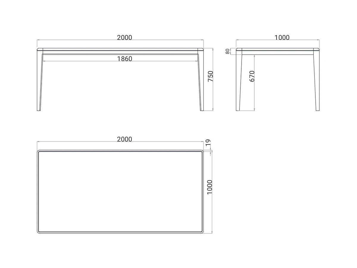 Обеденный стол CRYSTAL CRT035 927557  - фото 9