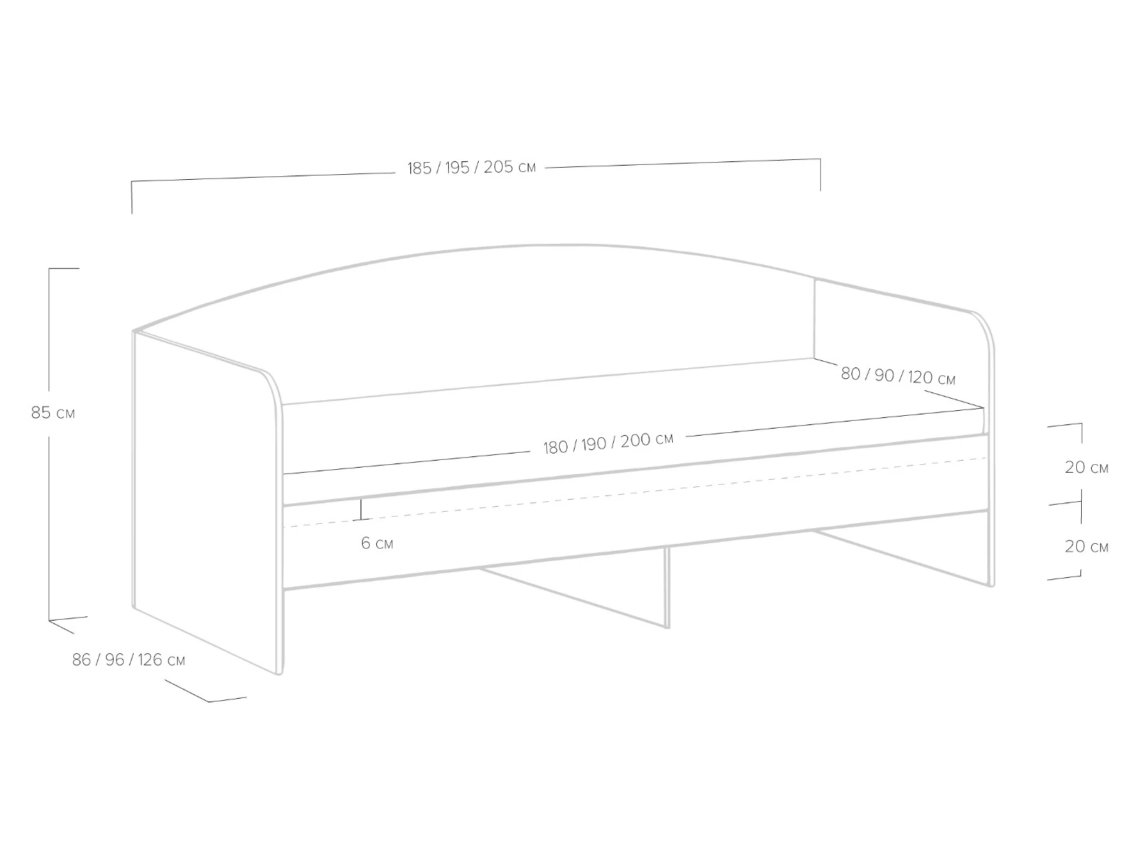 Кровать Crystal 928306  - фото 7