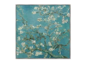 Репродукция картины на холсте Цветущие ветки миндаля, 1890г.
