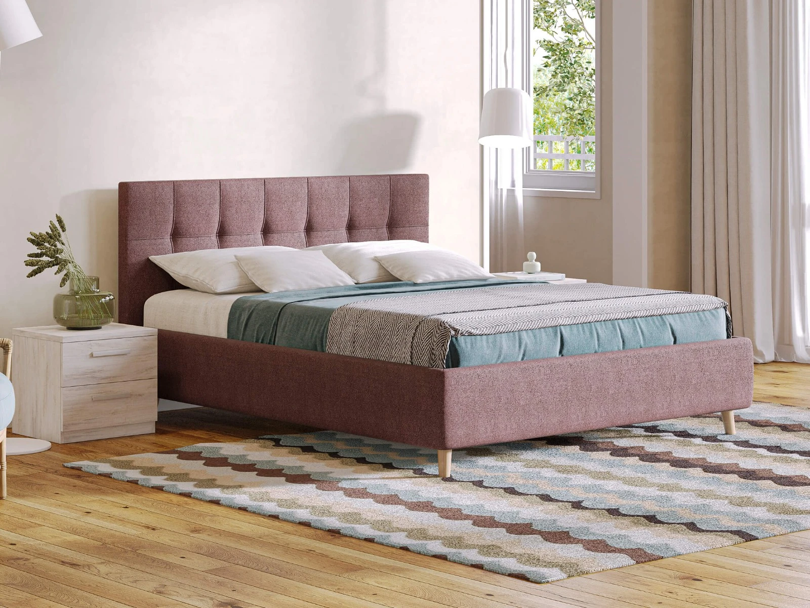 Кровать Bella  160x200 без основания и подъемного механизма 928737  - фото 2