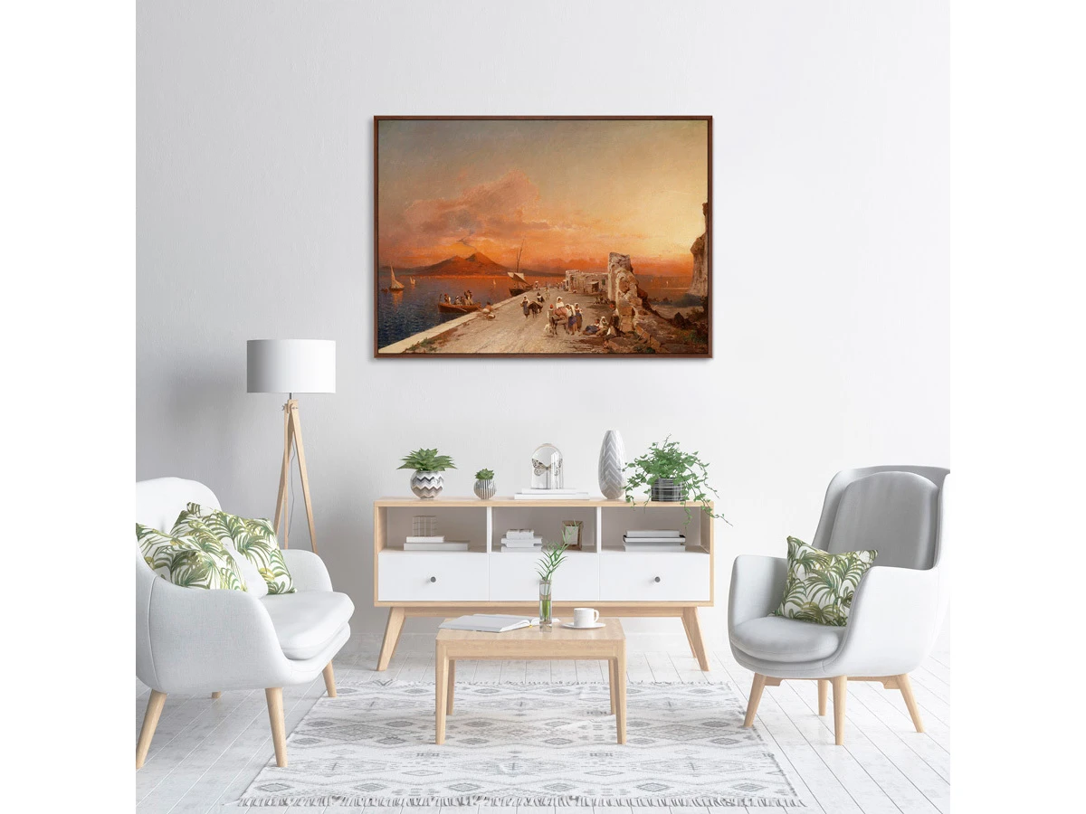 Репродукция картины на холсте Терпкий закат, 1895г. 640309  - фото 7