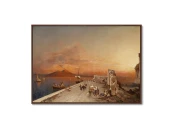 Репродукция картины на холсте Терпкий закат, 1895г.