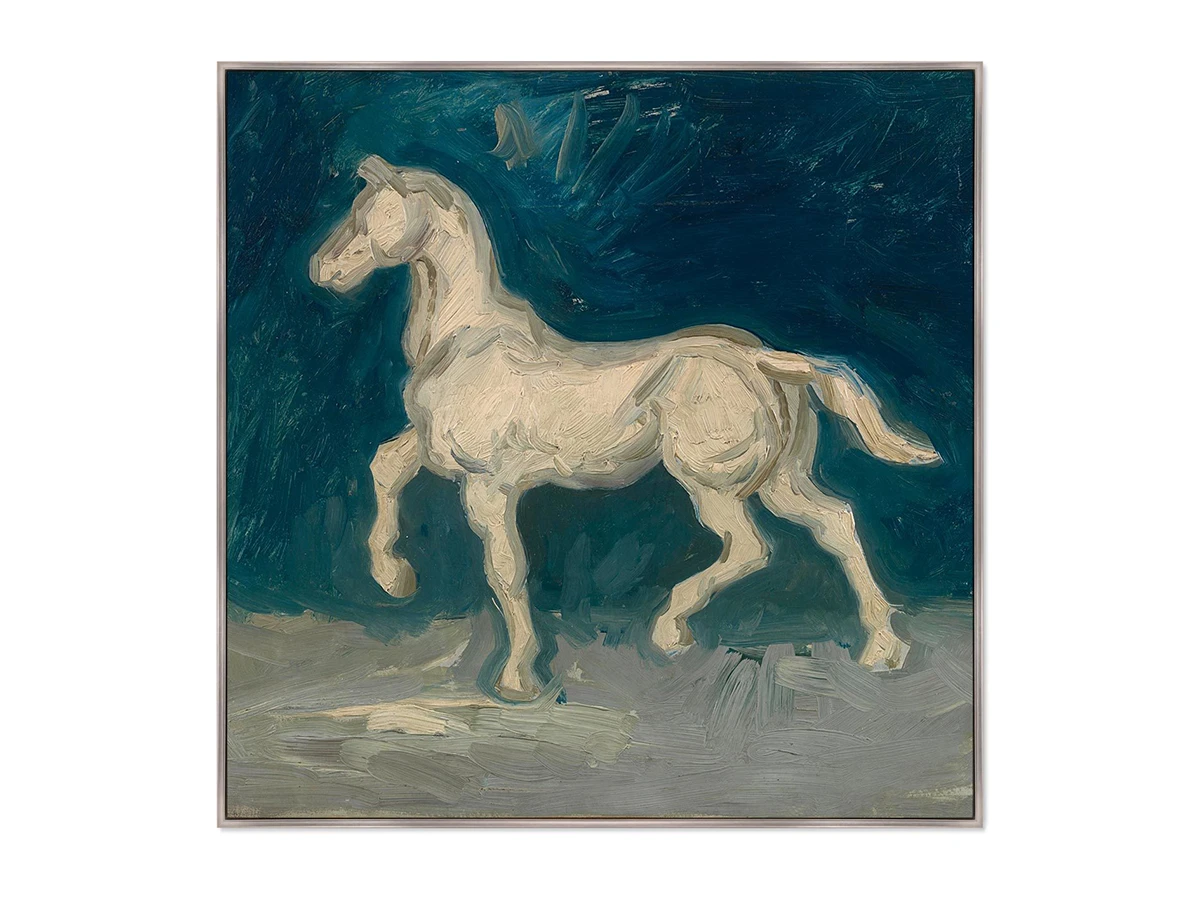 Репродукция картины на холсте Horse, 1886г. 640329