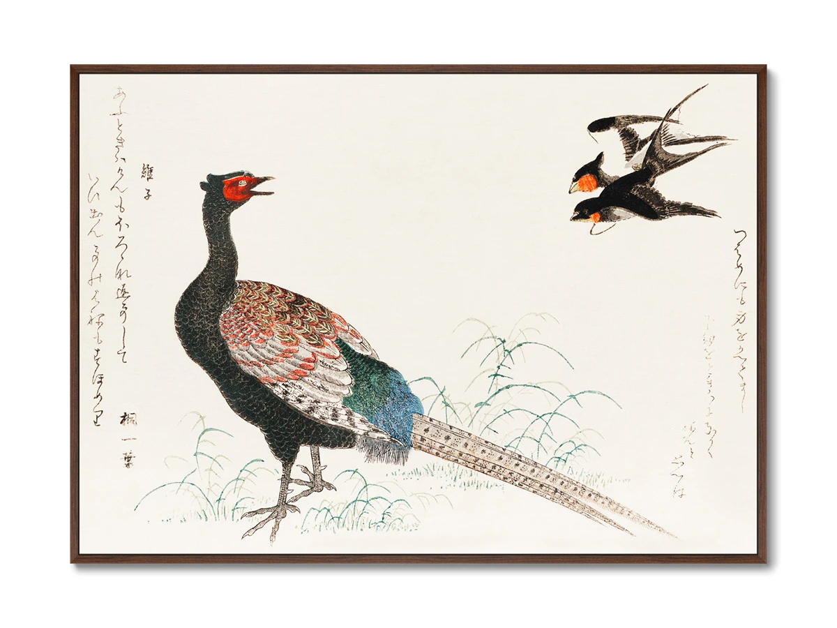 Репродукция картины на холсте Fumiyomu Onna, 1790г. 640330