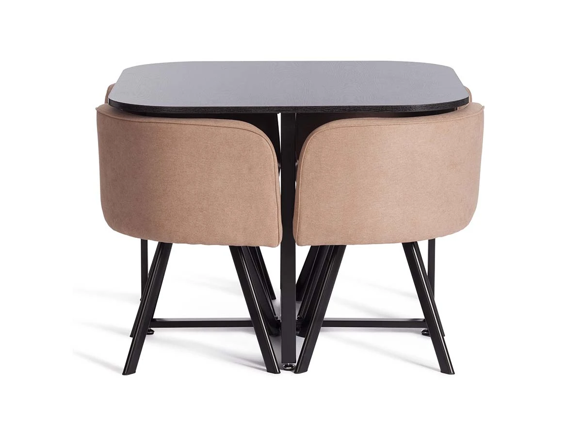 Комплект (стол, 4 стула) QUADRON 929074  - фото 1