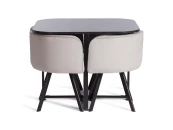 Комплект (стол, 4 стула) QUADRON