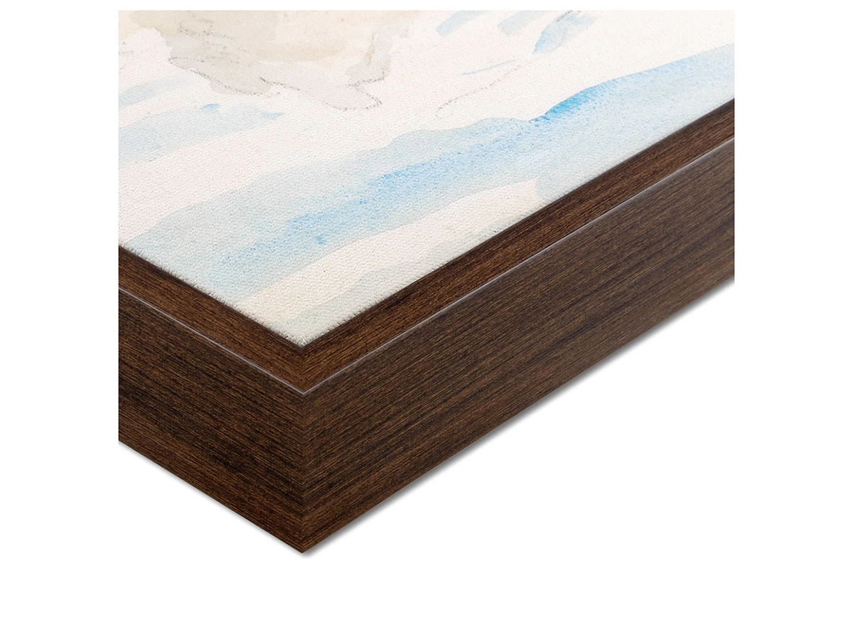 Репродукция картины на холсте Autumn Landscape in the Style of Sessh?, 18 век. 640344  - фото 5