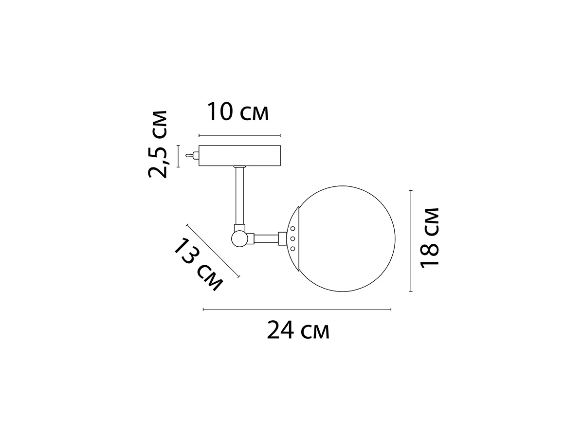 Бра BOLLA 929250  - фото 3