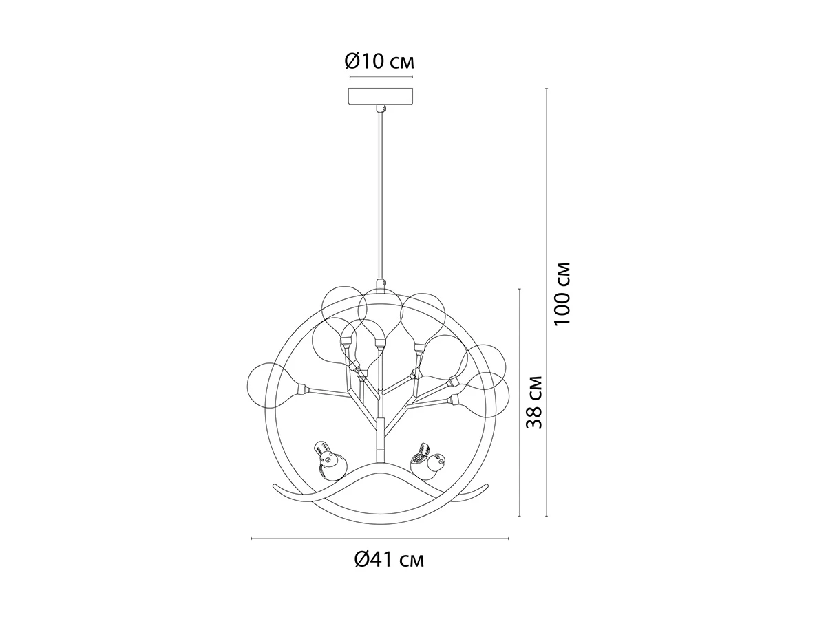 Люстра CANDY 929251