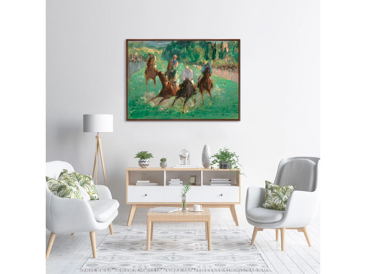 Репродукция картины на холсте At the Races, 1865г. 640350  - фото 6