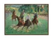 Репродукция картины на холсте At the Races, 1865г.