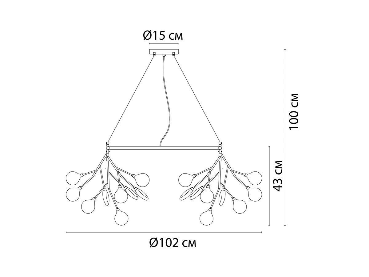 Люстра CANDY 929267  - фото 3