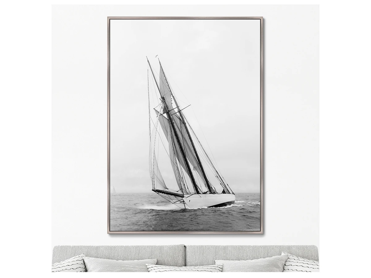 Репродукция картины на холсте Schooner Emerald 1, 1903г. 640352  - фото 4