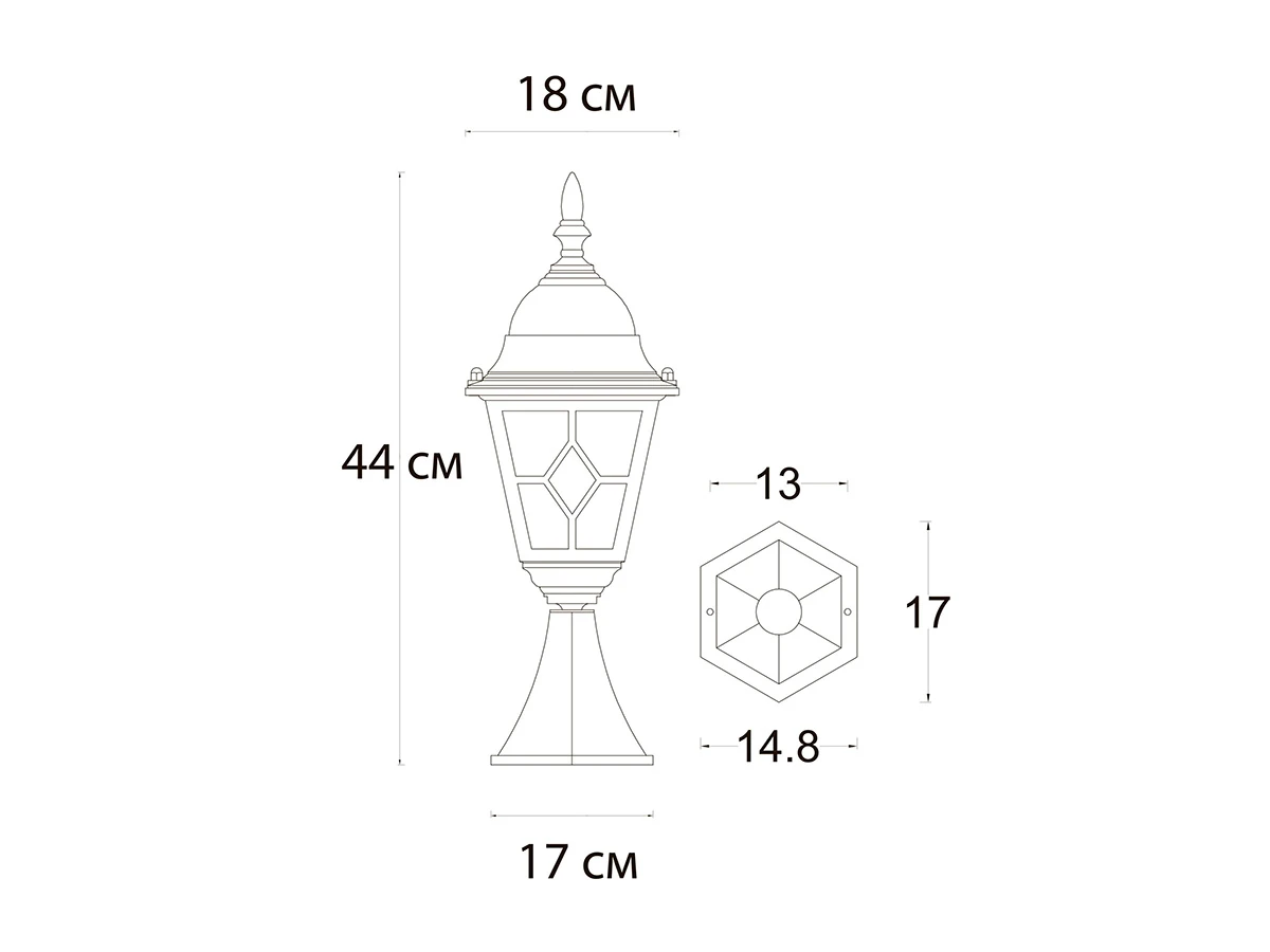 Уличный светильник MADRID 929288