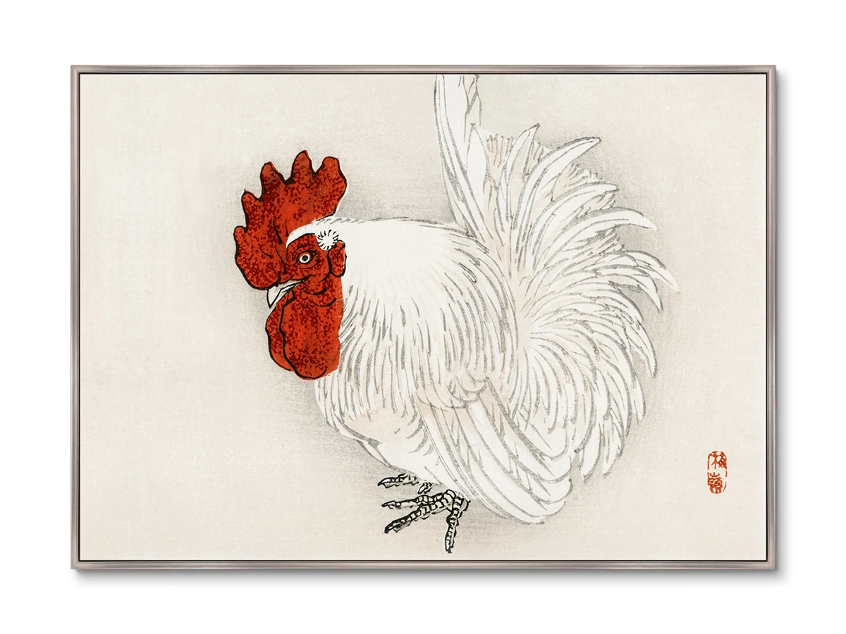 Репродукция картины на холсте Japanese Bantam, 1883г. 640357