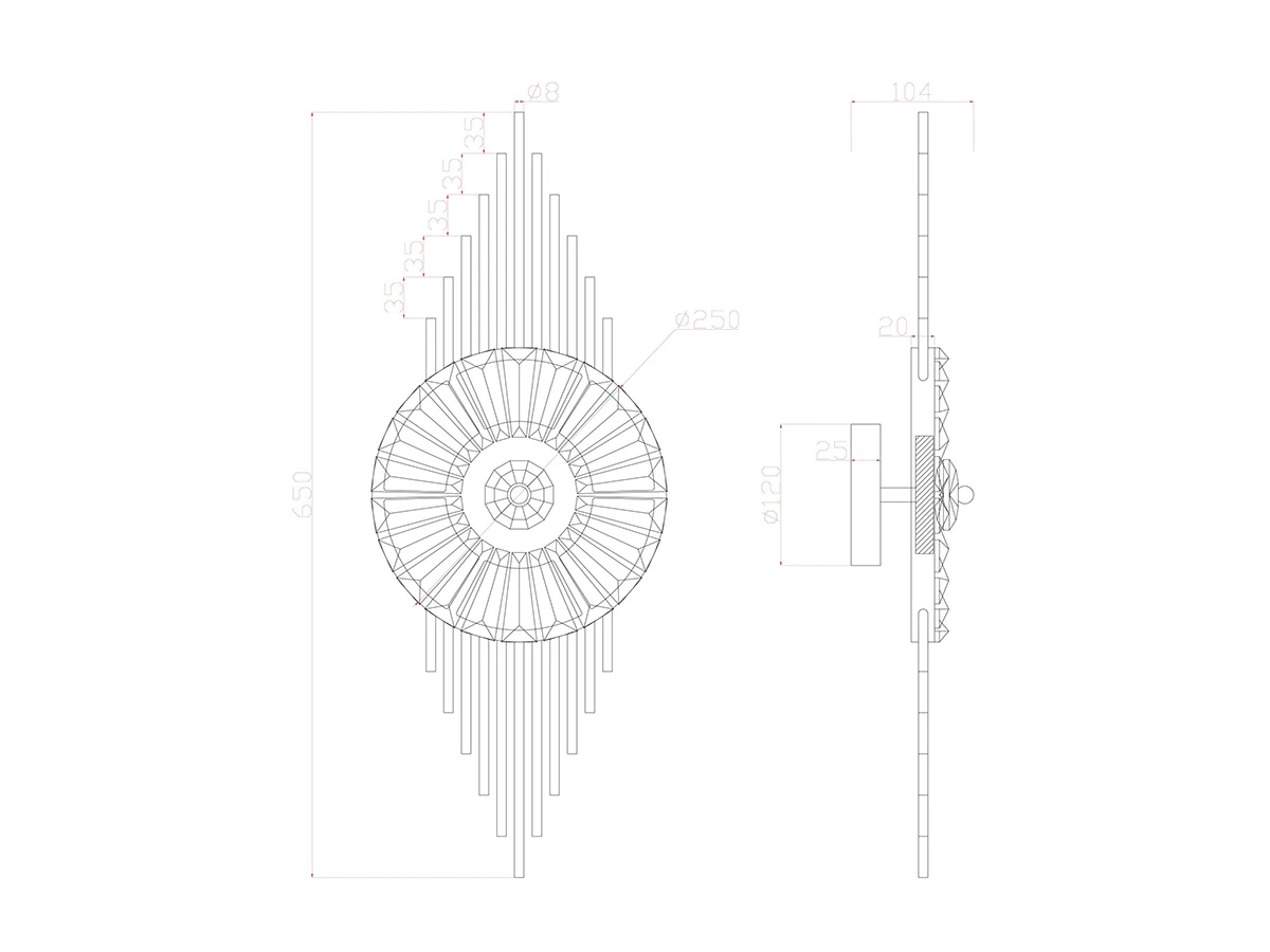 Бра ALMAAZ 929343  - фото 3