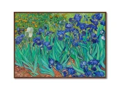 Репродукция картины на холсте Irises, 1889г. 640361