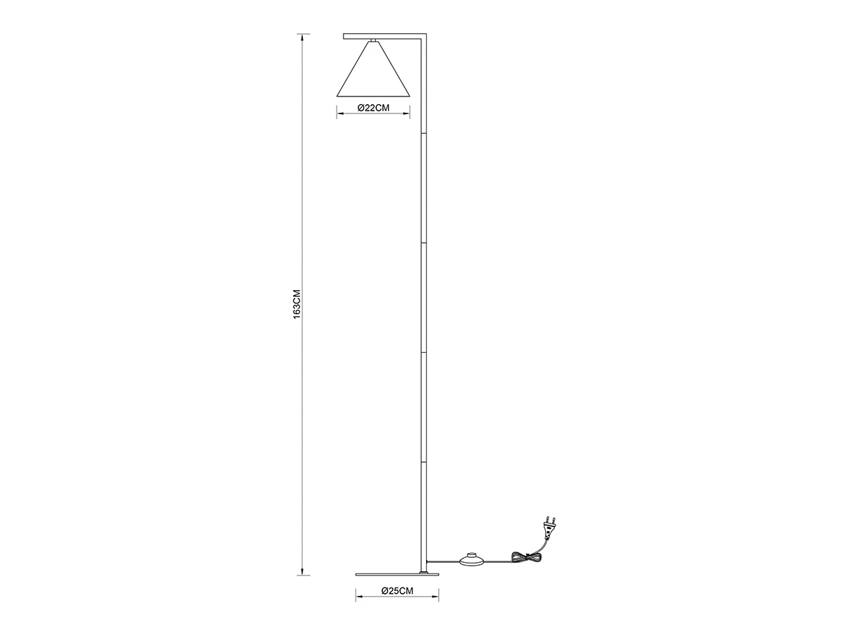 Напольный светильник DAVID 929521  - фото 4