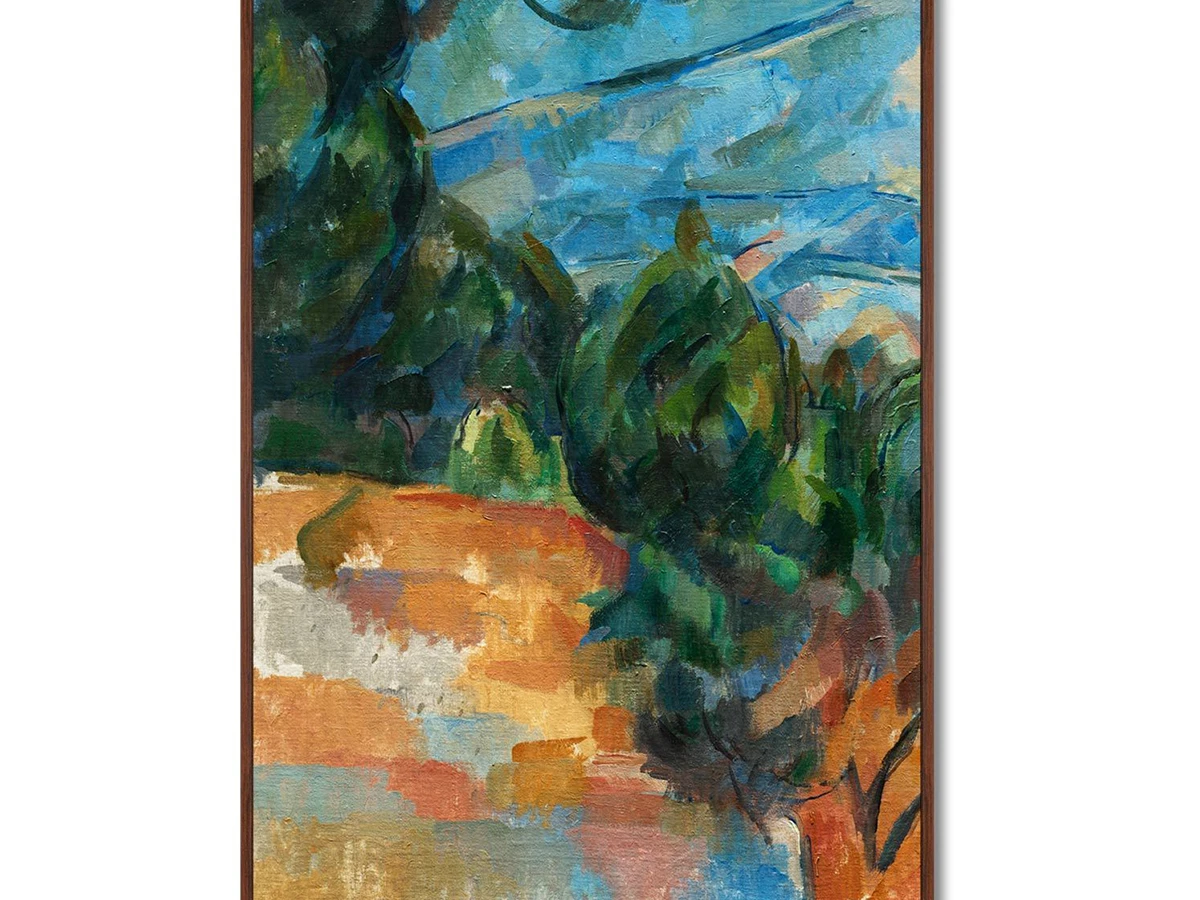Набор из 2-х репродукций картин на холсте Mount Sainte-Victoire, 1904г. 640377  - фото 1
