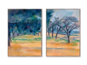 Набор из 2-х репродукций картин на холсте The All?e at Marines, 1898г.