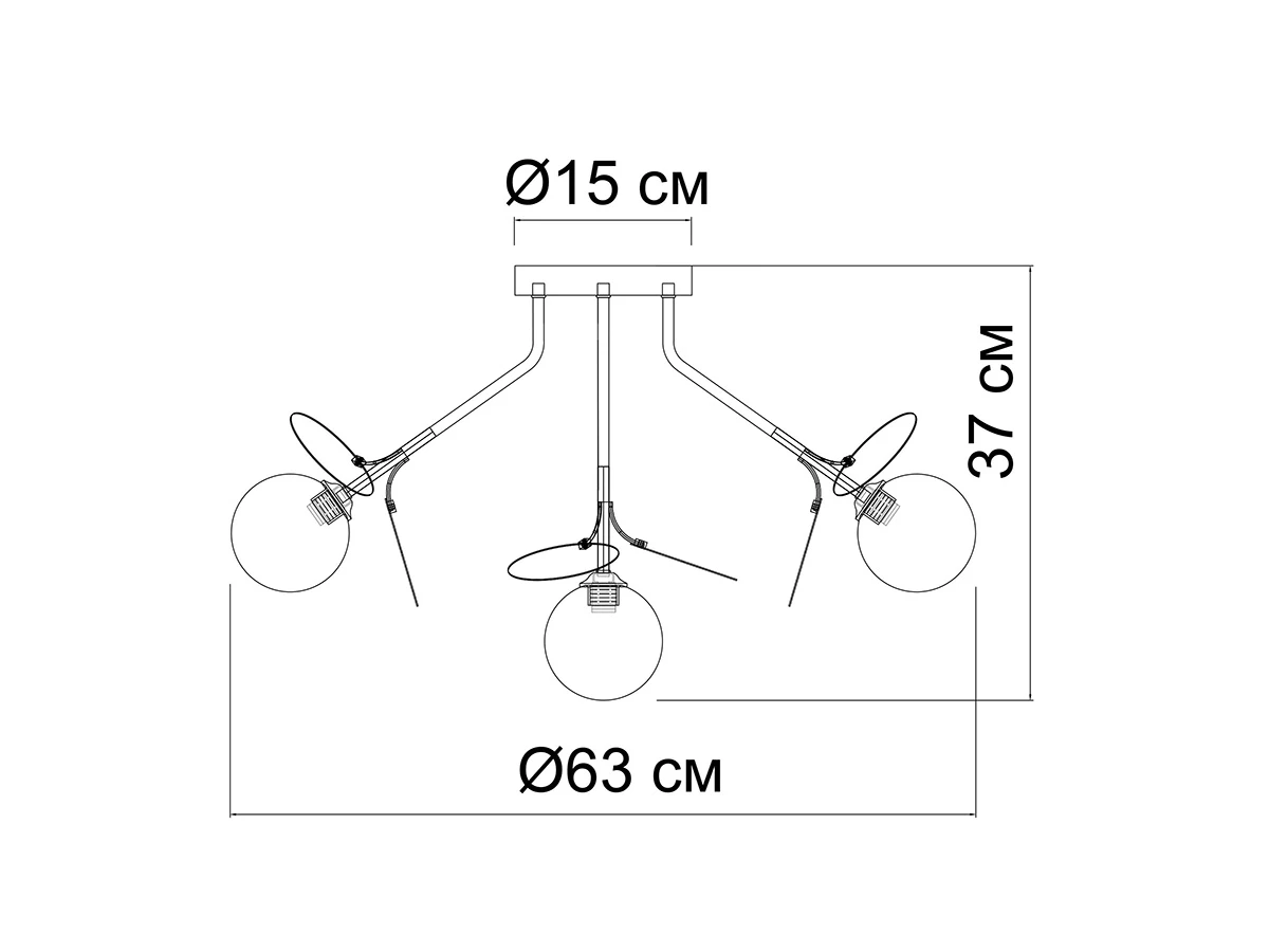 Люстра PEACOCK 929565