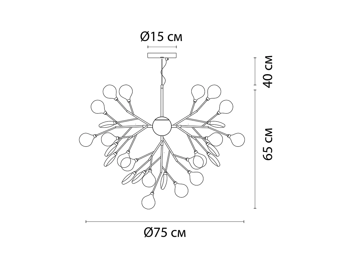 Люстра CANDY 929581