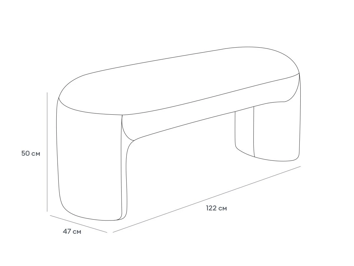 Банкетка Shaggy 929596  - фото 8