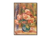 Репродукция картины на холсте Vase of Roses, 1890г. 640385