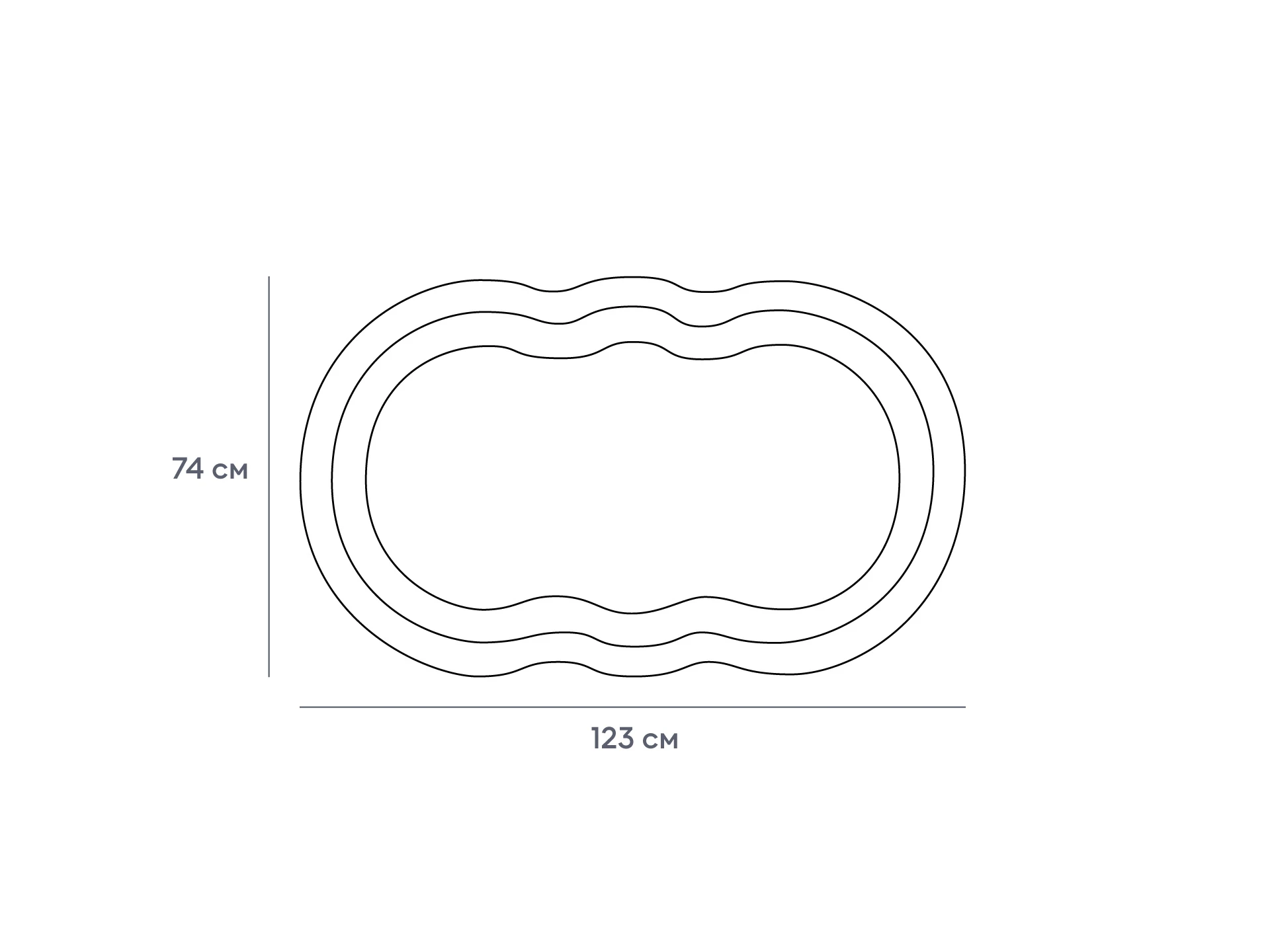 Зеркало подвесное Fluffy 929608  - фото 6