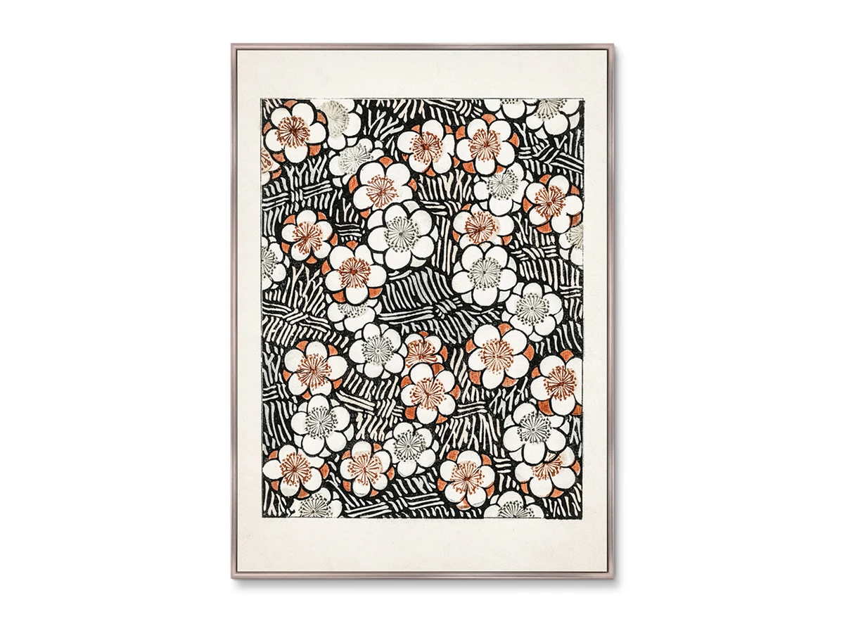 Репродукция картины на холсте Floral pattern II, 1894г. 640387