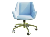 Кресло для посетителя Авиатор LIGHT BLUE