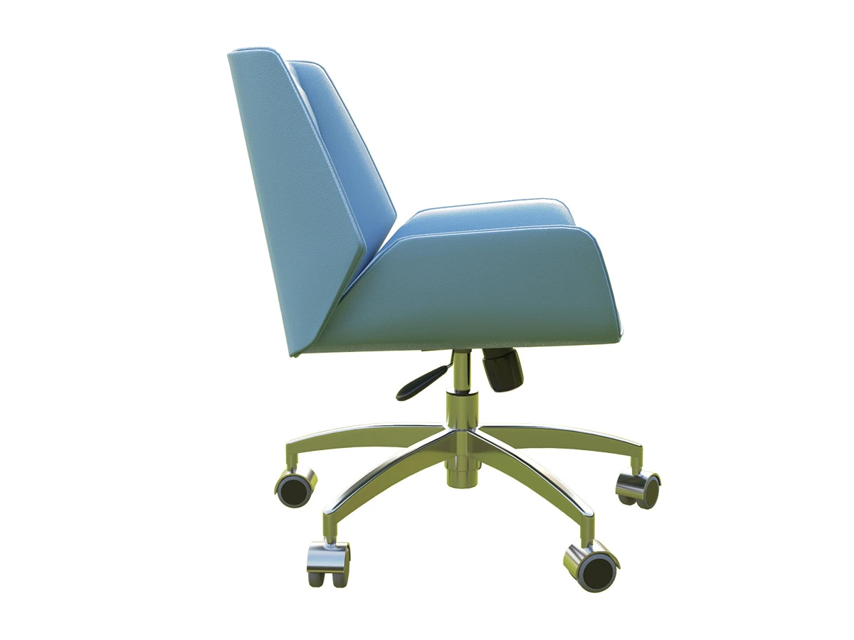 Кресло для посетителя Авиатор LIGHT BLUE 929690