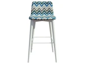 Барный стул Архитектор Montblanc, опоры белые