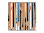 Репродукция картины на холсте Vintage print of Japanese textile №37, 1904г.