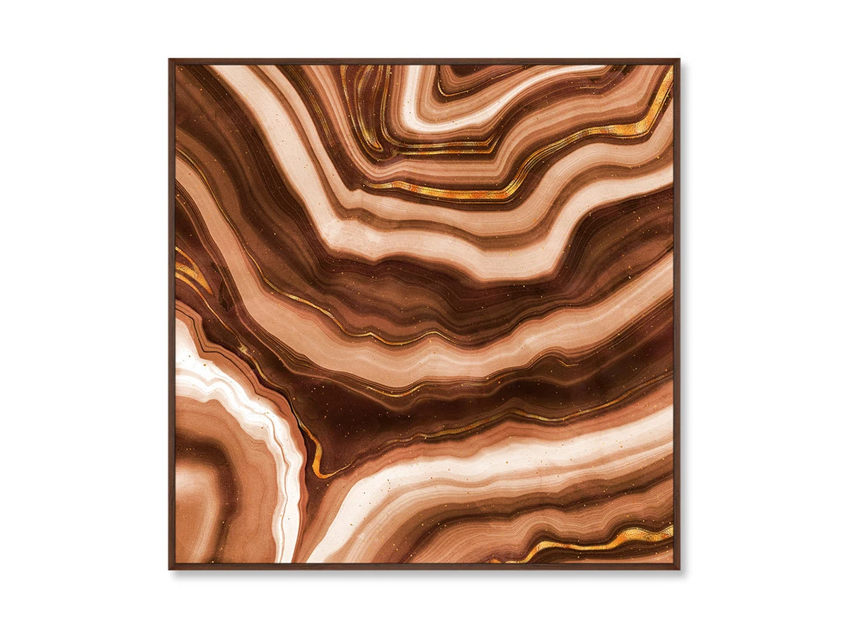 Репродукция картины на холсте Agate Ambra Gold, the beauty of stone 640428