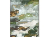 Репродукция картины на холсте River from a birds-eye view