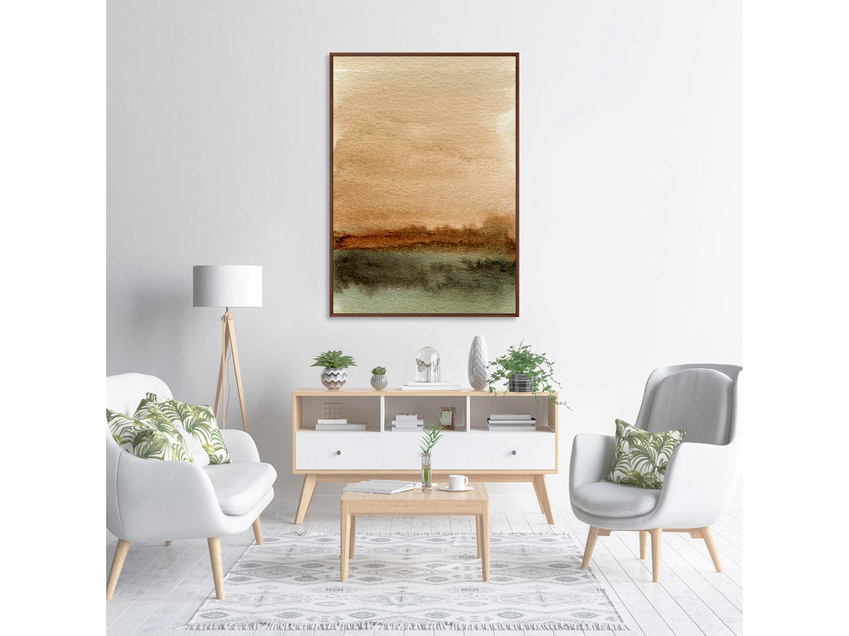 Репродукция картины на холсте Late autumn landscape 640466  - фото 7