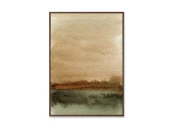 Репродукция картины на холсте Late autumn landscape