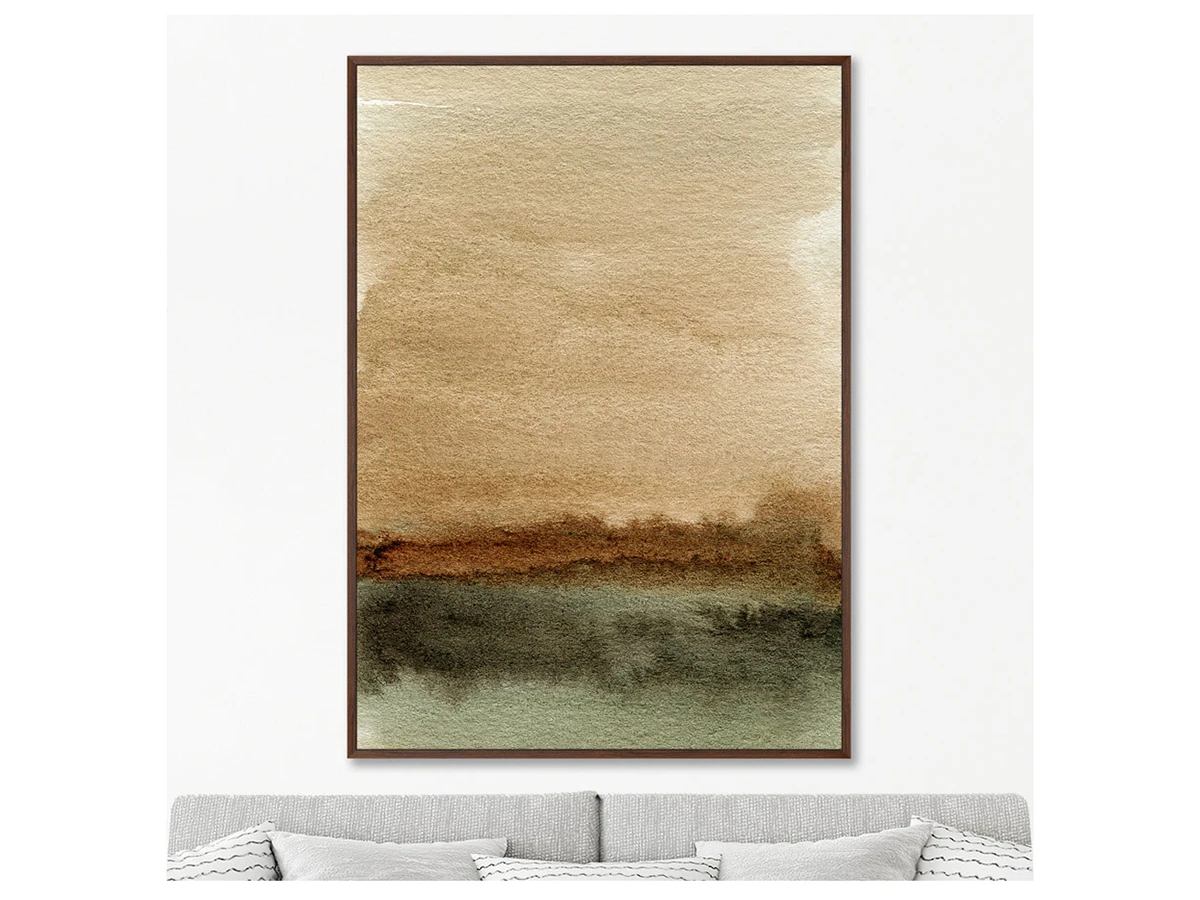 Репродукция картины на холсте Late autumn landscape 640466  - фото 4