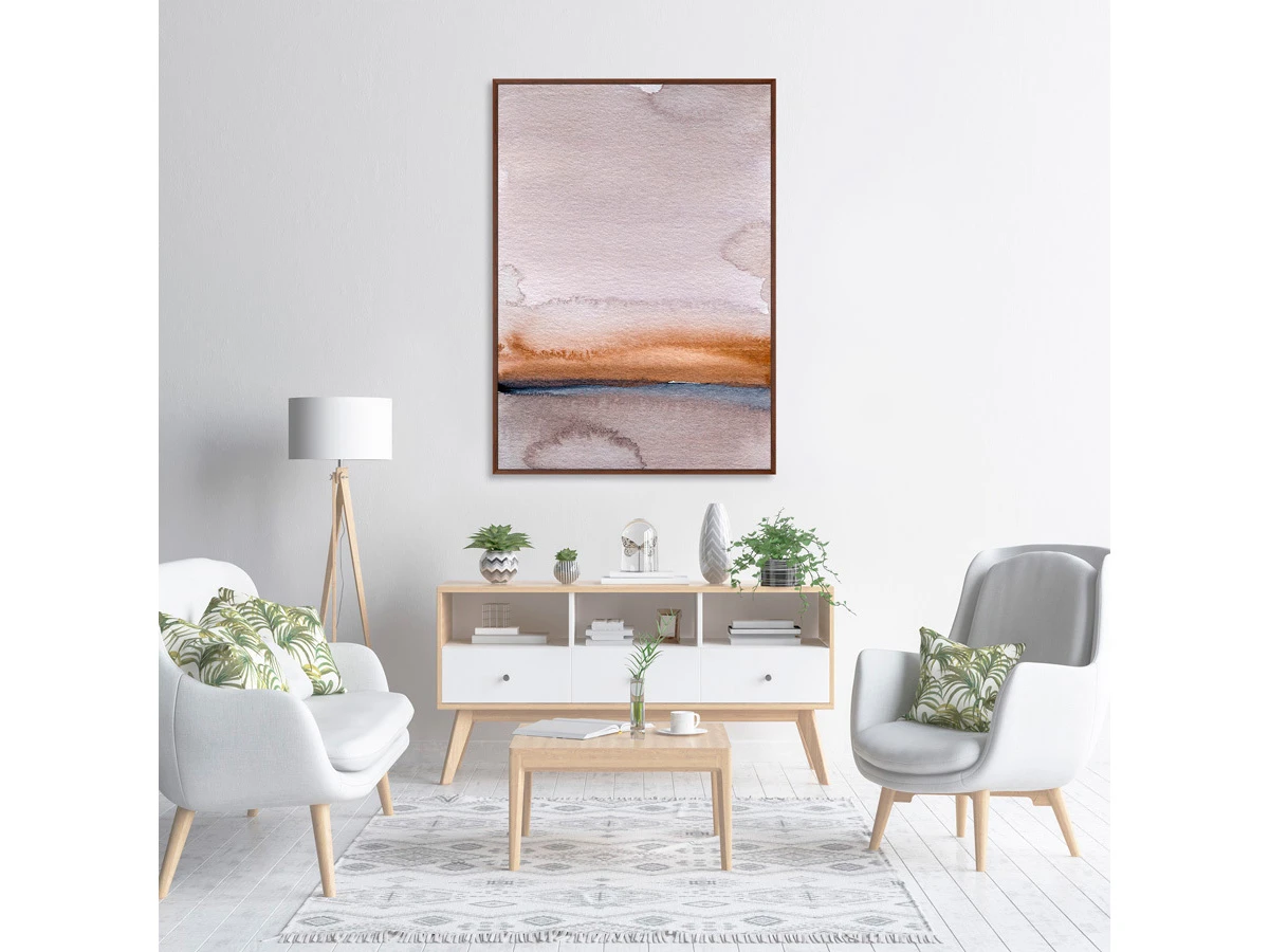 Репродукция картины на холсте Late evening river bank 640467  - фото 7