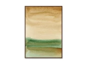 Репродукция картины на холсте Pond shore in July