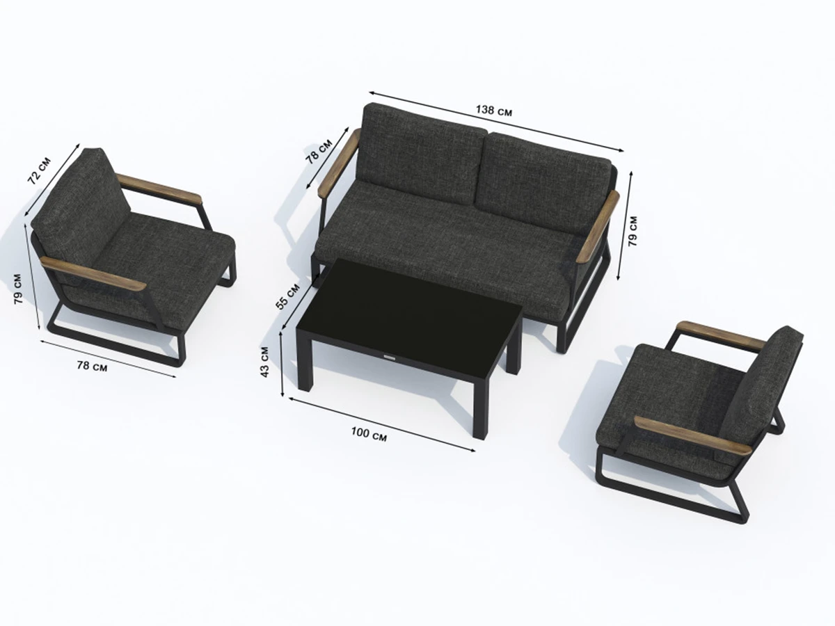 Лаунж зона ESTIVO 930520  - фото 6