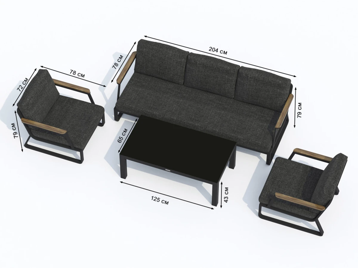 Лаунж зона ESTIVO 930521  - фото 6