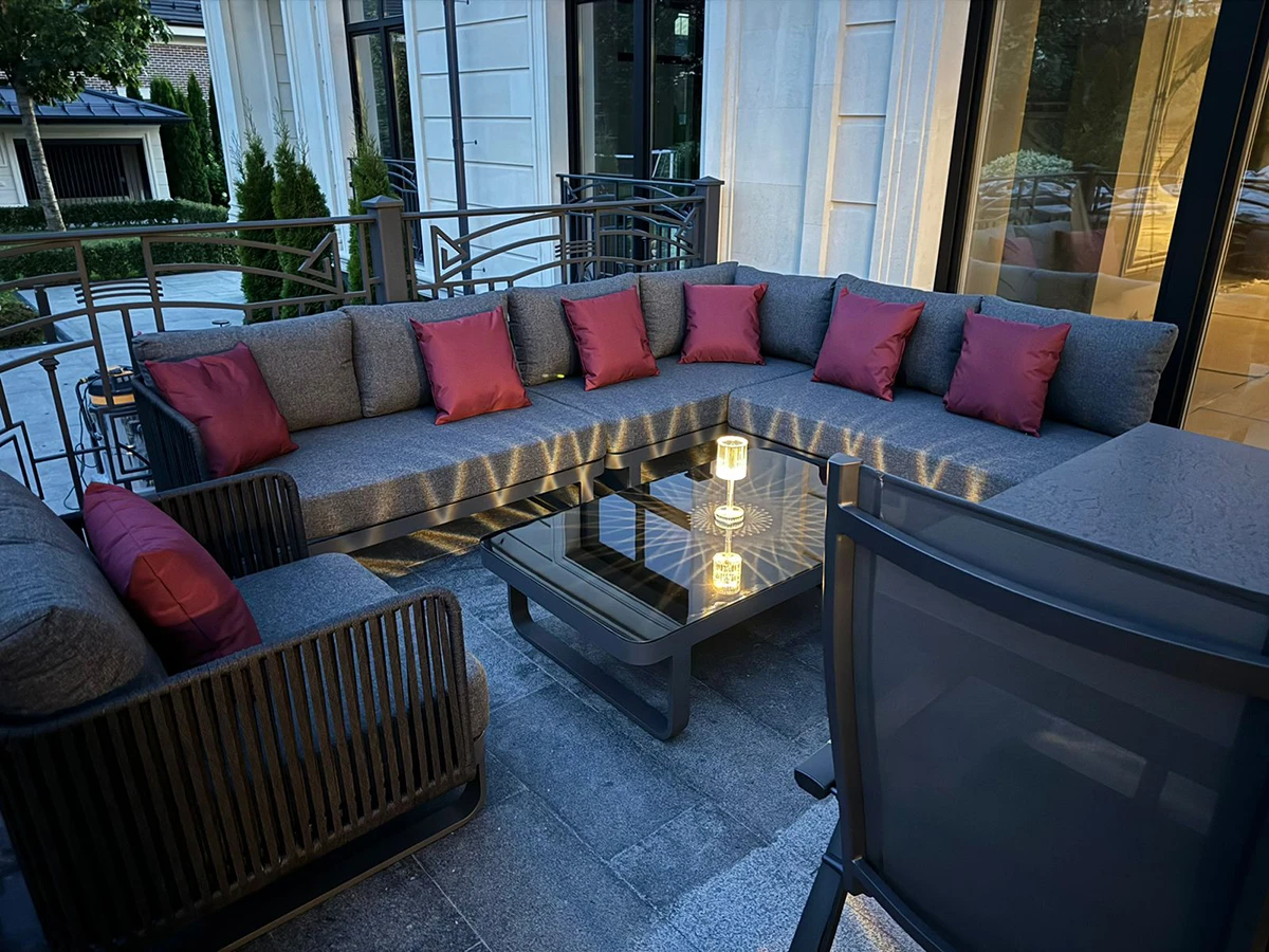 Лаунж зона угловая BELLISA 930525  - фото 4