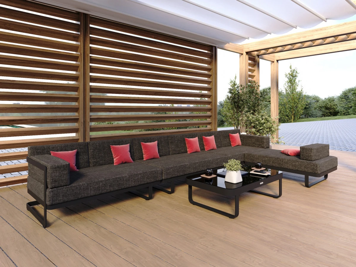 Лаунж зона угловая TESORA 930526  - фото 3