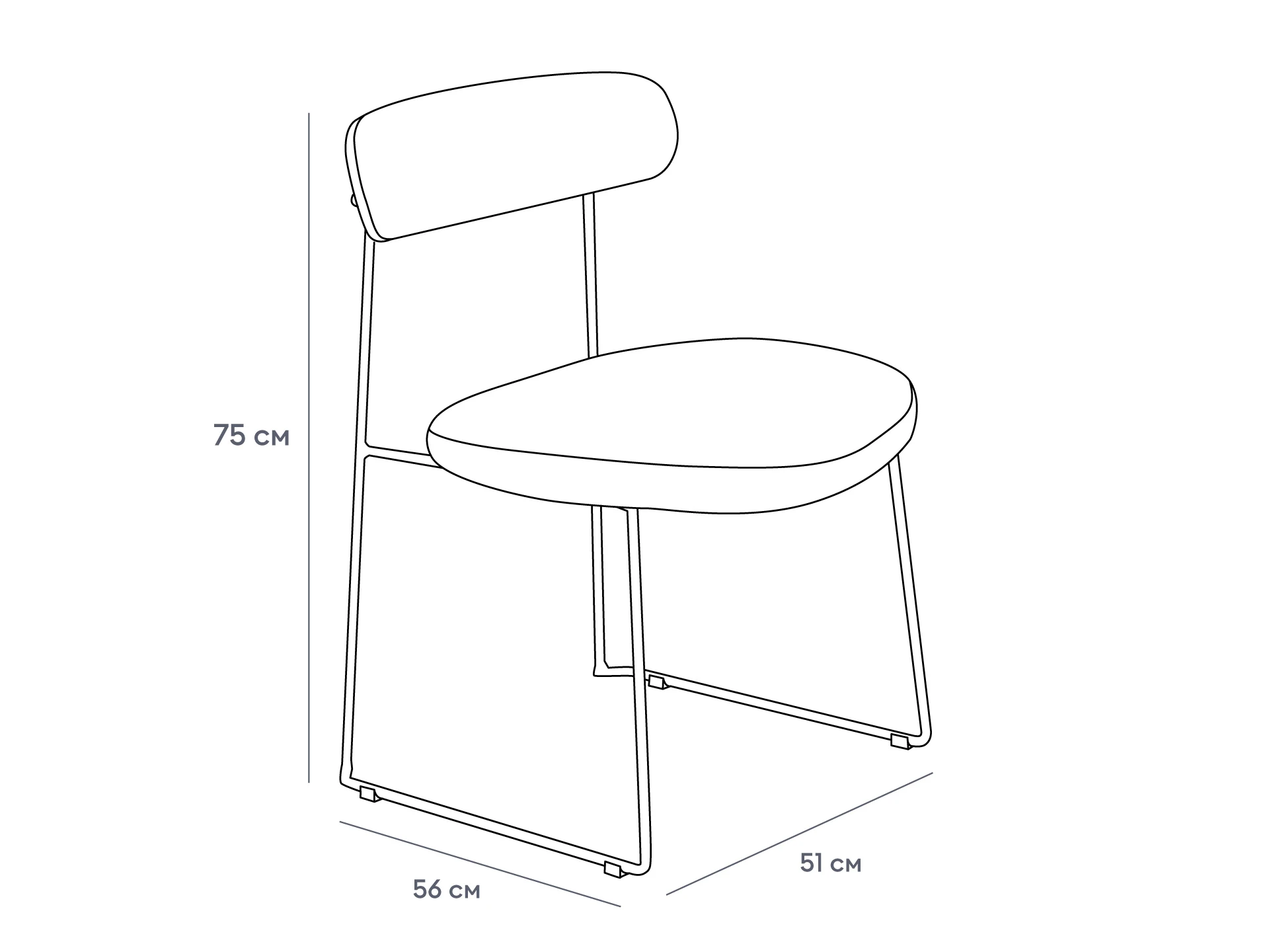 Cтул Mervyn 930816  - фото 9