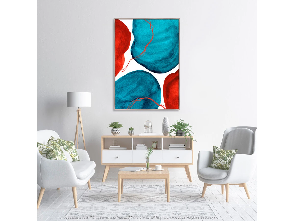 Репродукция картины на холсте Forms and colors, composition No28 640510  - фото 7